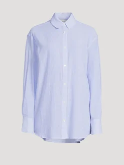 Plaza Shirt In Stripe Print