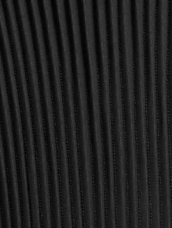 Pleated Jersey Maxi Dress