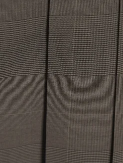 Pleated Voile Midi Skirt