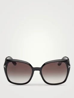 Plum Butterfly Sunglasses