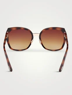 Plum Butterfly Sunglasses