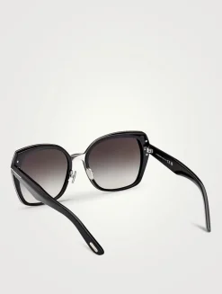 Plum Butterfly Sunglasses