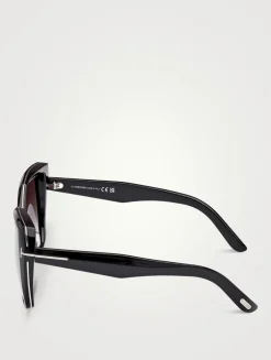 Plum Butterfly Sunglasses