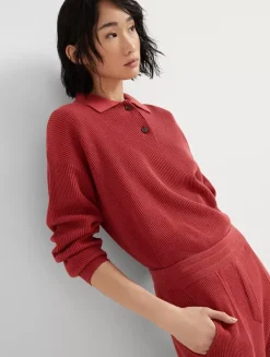 Polo-style Sweater