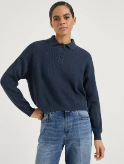Polo-style Sweater