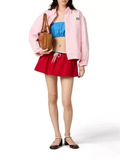 Poplin Blouson Jacket