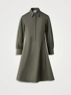 Poplin Shirt Dress