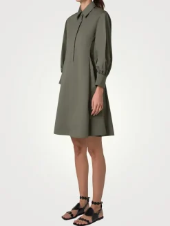 Poplin Shirt Dress