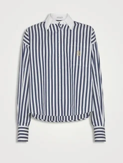 Poplin Shirt With Logo