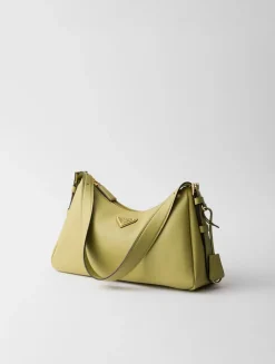 Prada Aimée Medium Leather Shoulder Bag