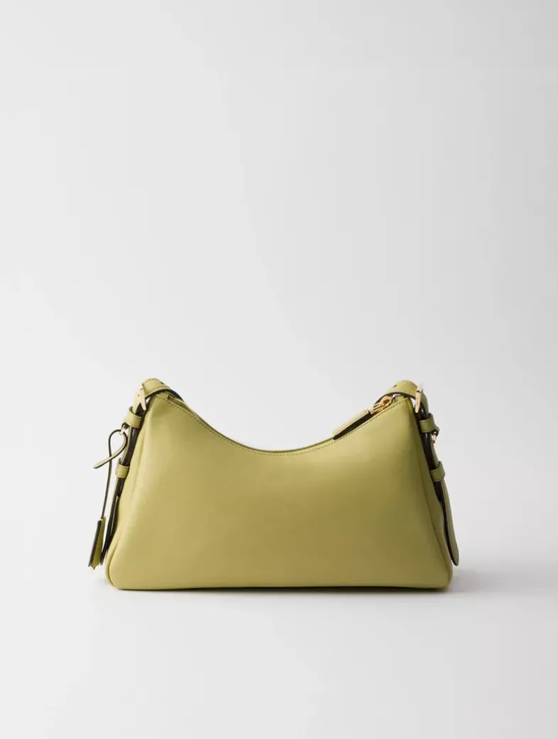 Prada Aimée Medium Leather Shoulder Bag