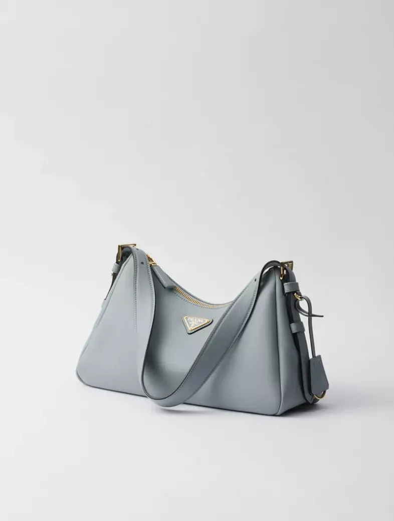 Prada Aimée Medium Leather Shoulder Bag