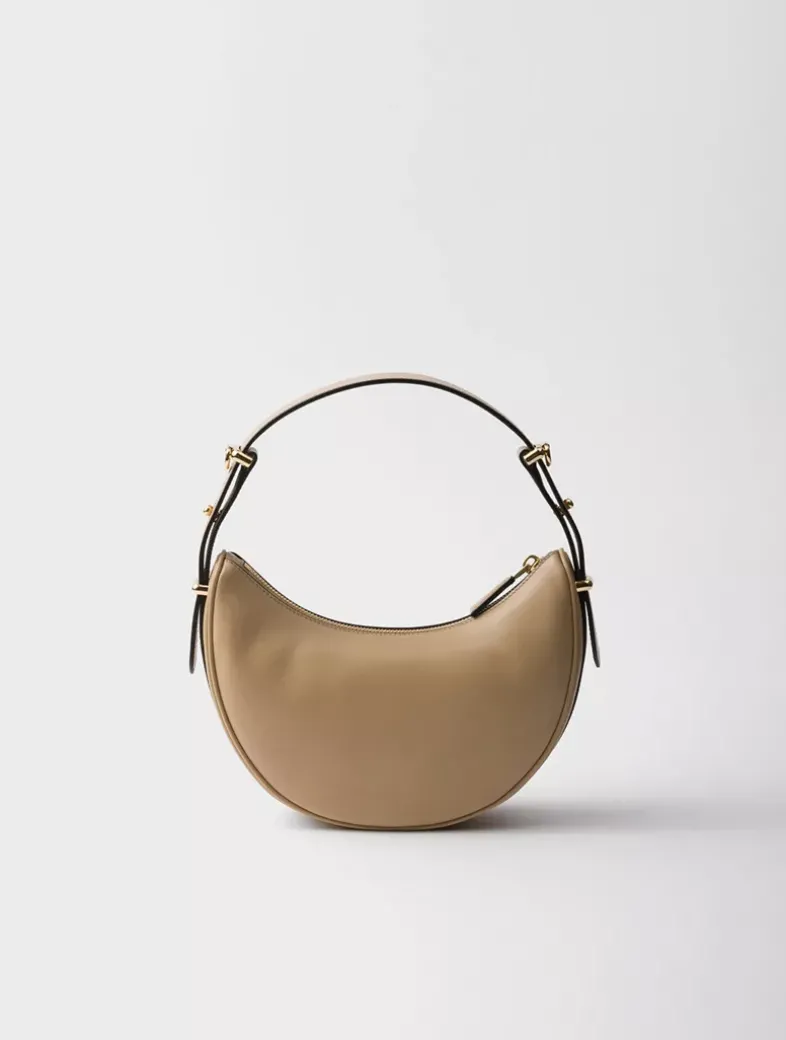 Prada Arqué Small Leather Shoulder Bag