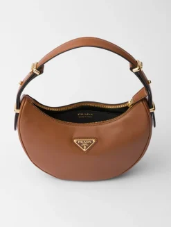 Prada Arqué Small Leather Shoulder Bag