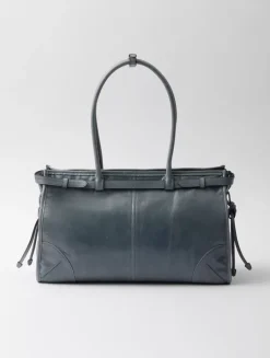 Prada Bonnie Large Leather Handbag