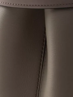 Prada Buckle Large Leather Handbag With Belt