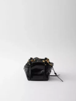 Prada Dangle Leather Top-handle Mini-bag