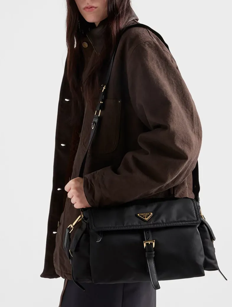 Prada Explore Large Re-nylon Shoulder Bag