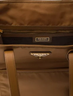 Prada Re-edition 1978 Medium Re-nylon And Saffiano Leather Tote Bag