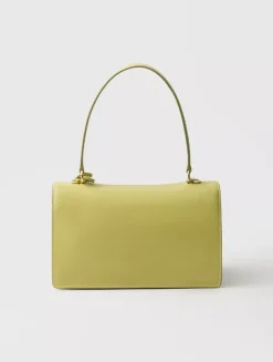 Prada Soft Sound Medium Leather Shoulder Bag