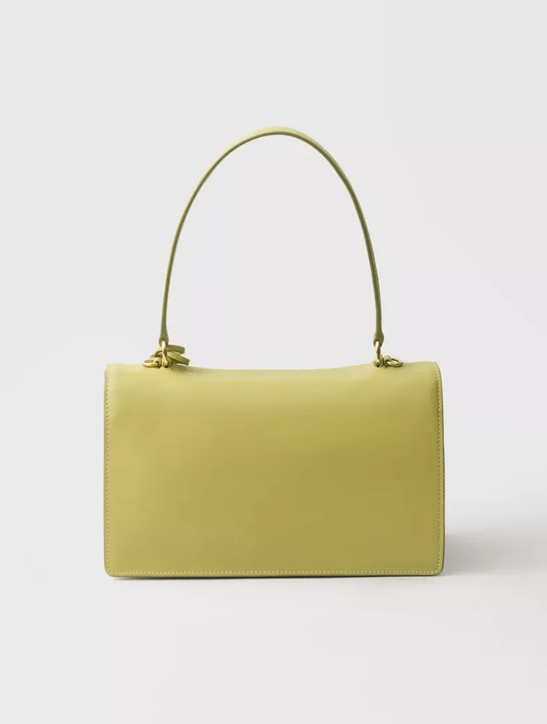 Prada Soft Sound Medium Leather Shoulder Bag