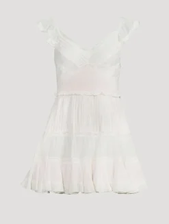 Presline Cotton Mini Dress