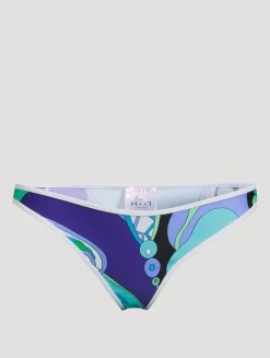 Printed Bikini Bottom