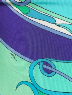 Printed Satin Jersey Mini Dress