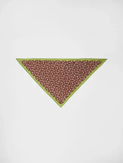 Printed Silk Twill Scarf