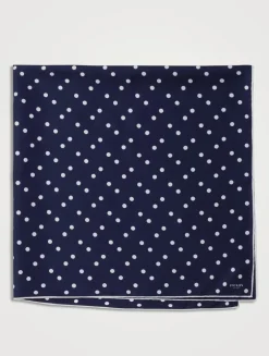 Printed Silk Twill Scarf 90x90