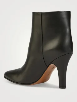 Prudens Leather Ankle Boots