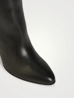 Prudens Leather Ankle Boots