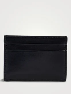Puffer Anagram Leather Card Holder