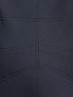 Puff-Shoulder Mini Dress