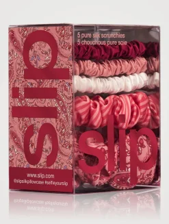 Pure Silk Assorted Scrunchies - Harriet