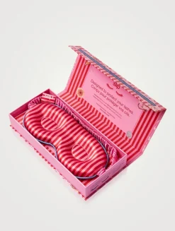 Pure Silk Contour Sleep Mask - Welcome Aboard