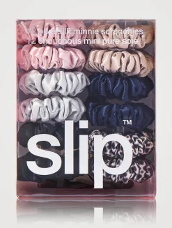 Pure Silk Minnie Scrunchie Set