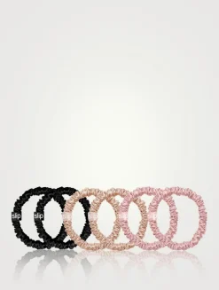 Pure Silk Skinny Scrunchies