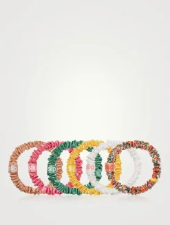 Pure Silk Skinny Scrunchies