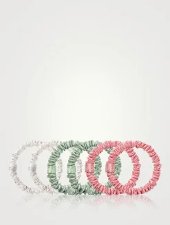 Pure Silk Skinny Scrunchies - Bellerose
