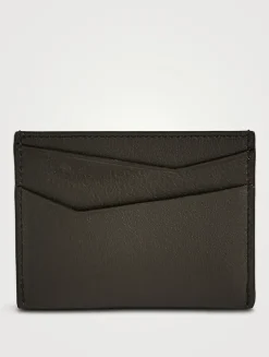 Puzzle Edge Leather Card Holder