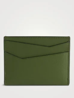 Puzzle Edge Leather Card Holder