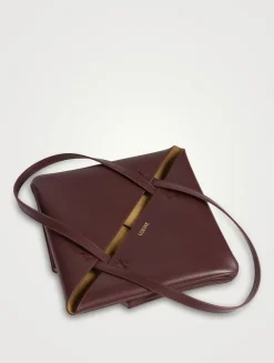 Puzzle Leather Tote Bag