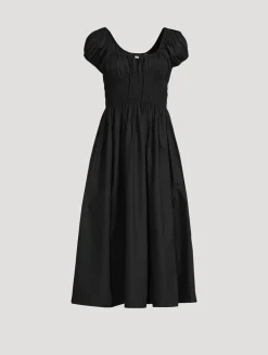 Quinn Smocked Midi Dress