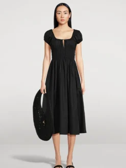 Quinn Smocked Midi Dress