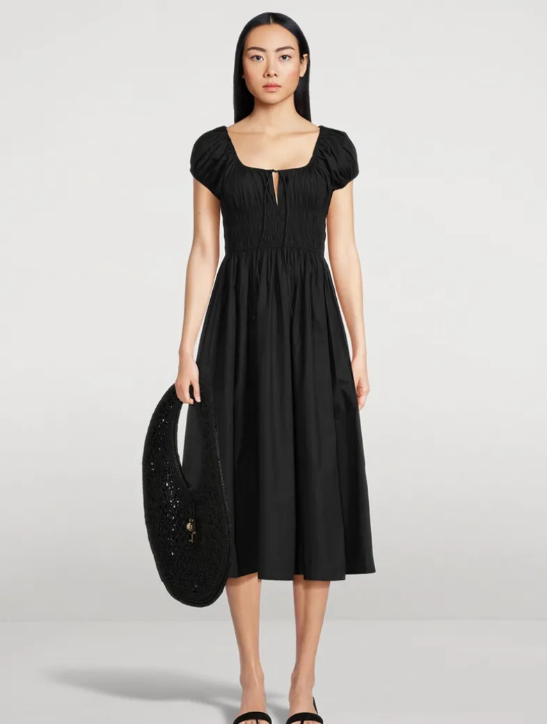 Quinn Smocked Midi Dress
