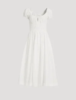 Quinn Smocked Midi Dress