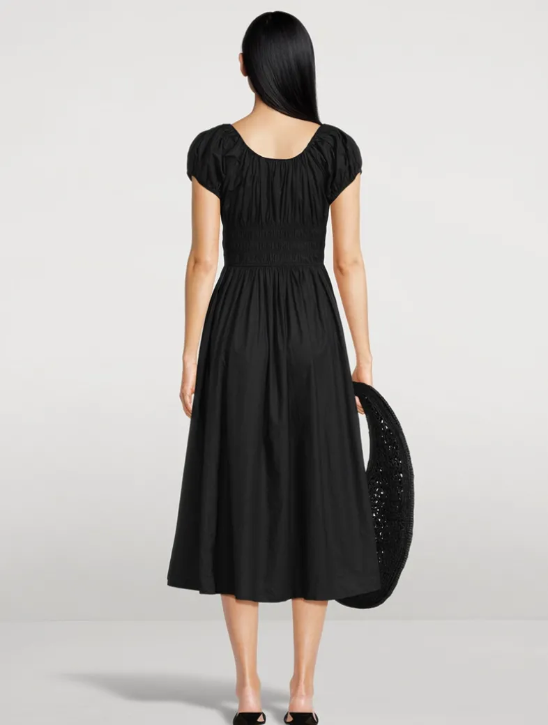 Quinn Smocked Midi Dress