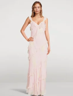 Radiance Ruffled Maxi Dress