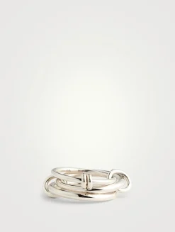 Raneth Silver Stacked Ring